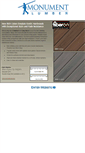 Mobile Screenshot of monumentlumber.com